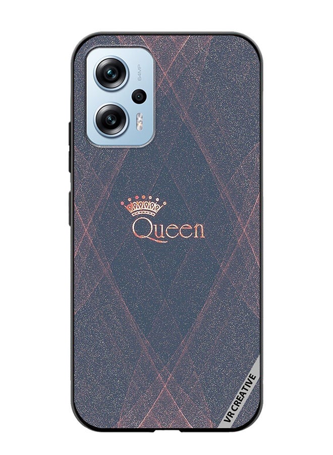 VR CREATIVE Protective Case Cover For Xiaomi Poco X4 GT Queen Design Multicolour - Image 1