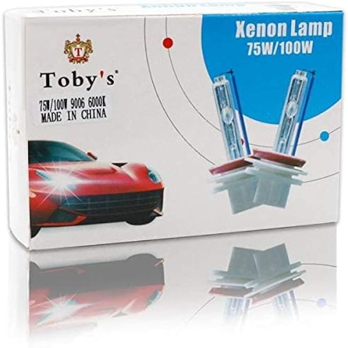 توبيز طقم استبدال لمبة زينون HID 9006 LED للمصابيح الأمامية طقم زينون HID 6000K - Image 2