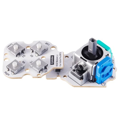 Epindon Hall Effect Replacement Stick Module with tactile buttons Compatible with Victrix Pro BFG Wireless Controllers(Both PS5 & Xbox Version,No rubber needed) - Left Stick(80G) - Image 1