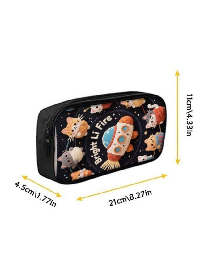 Bright Li Fire Three-piece set of cartoon bags, easily cope with various occasions (students, children, friends' outings, mountain climbing, schooling, etc.) | Backpack + hand-held + stationery bag | School season/holiday gifts - 4 - Image 2