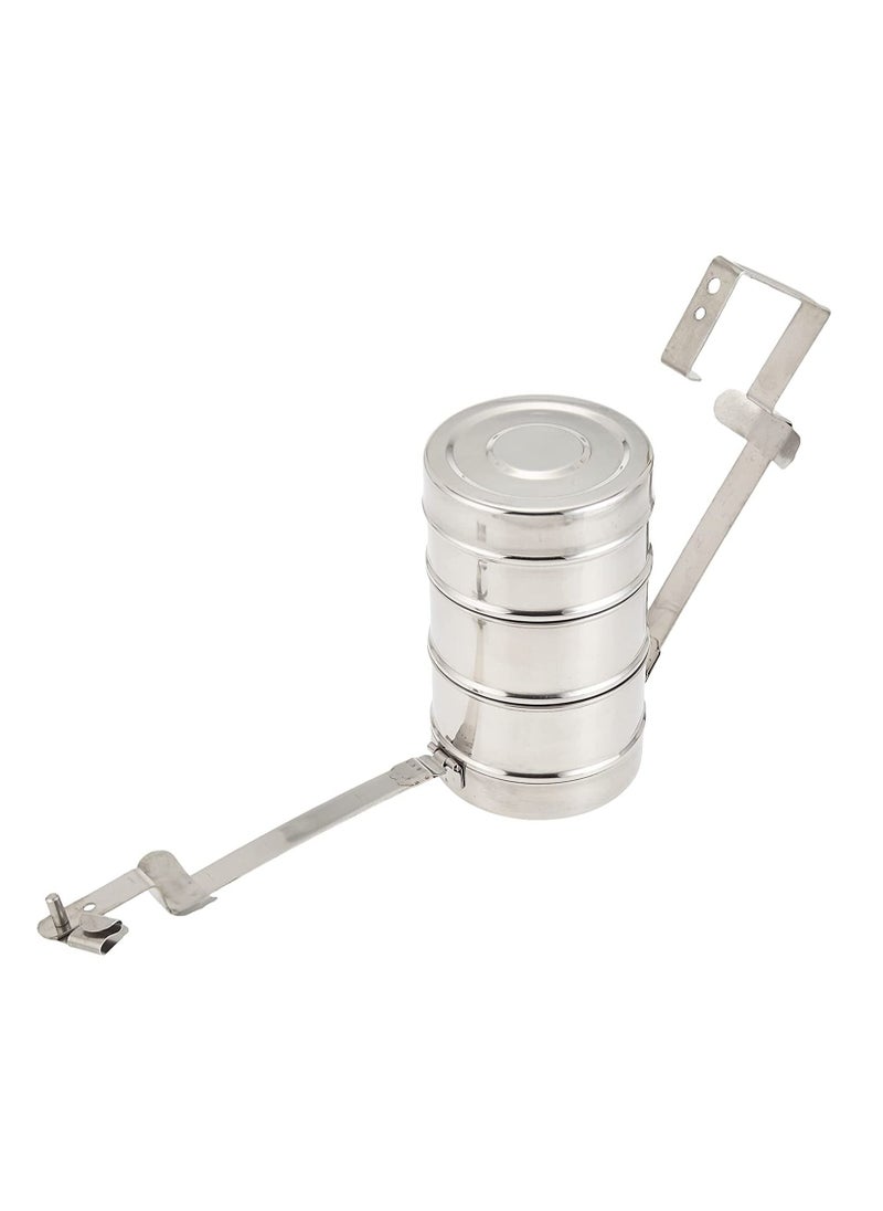 BLACKSTONE - Stainless Steel Carrier Tiffin Box Lunch Box 3-Tier - Image 1