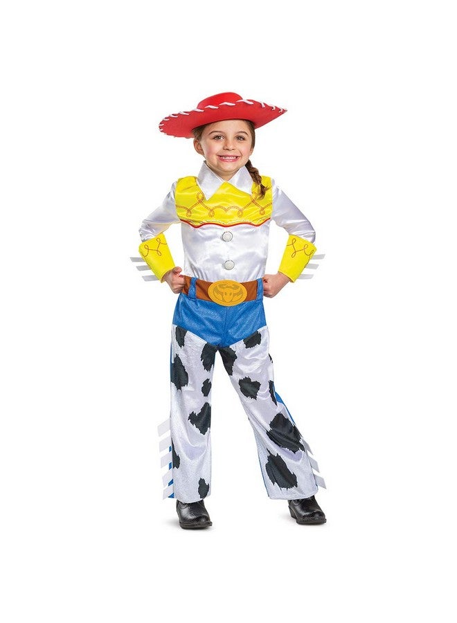 Disguise Disney Pixar Jessie Toy Story 4 Deluxe Girls' Costume Multi, X-Small (3T-4T) - Image 1