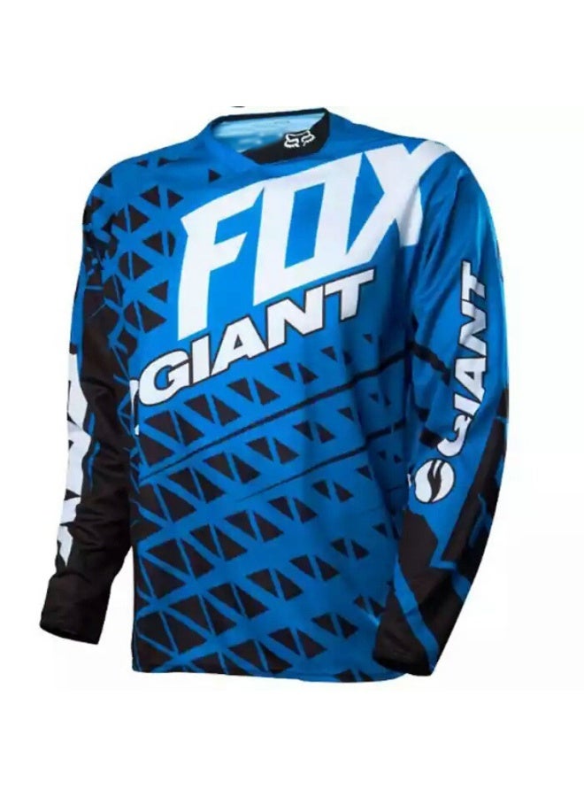 Fox Men's Outdoor Cycling Suit Off-road Road Mountain Bike Cycling Tops - Image 1