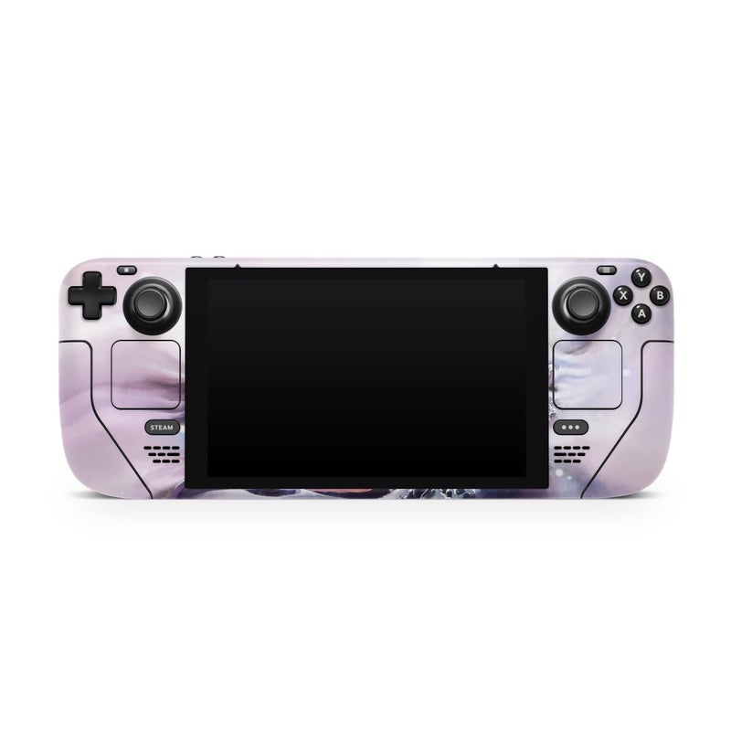 TACKY DESIGN Kanagawa Wave Skin Cover - LCD & OLED, Steam Deck, 3M Vinyl, Purple, Full Wrap, Premium - Image 3