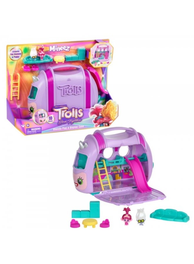 Trolls حافظة عرض ولعب روندا من دريم ووركس ترولز باند توغذر، 10 قطع - Image 1