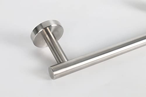 TocTen Bath Towel Bar - Thicken SUS304 Stainless Steel Bathroom Towel Holder, Towel Rod for Bathroom Heavy Duty Wall Mounted Towel Rack Hanger (20 in, Brushed Nickel) - Image 5