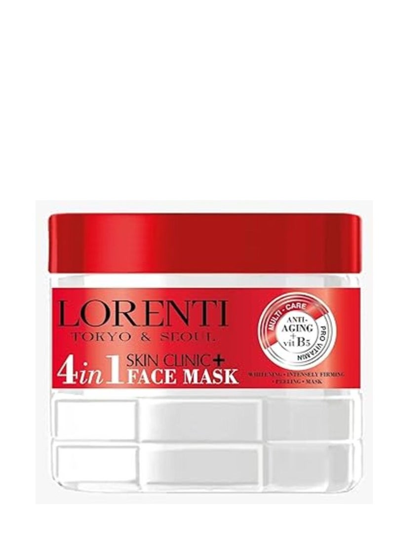 Lorenti Tokyo Seoul Skin Clinic+ 4In1 Face MASK - Image 1