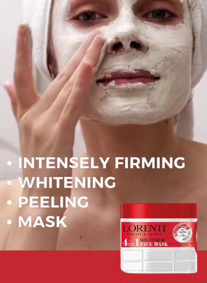 Lorenti Tokyo Seoul Skin Clinic+ 4In1 Face MASK - Image 2