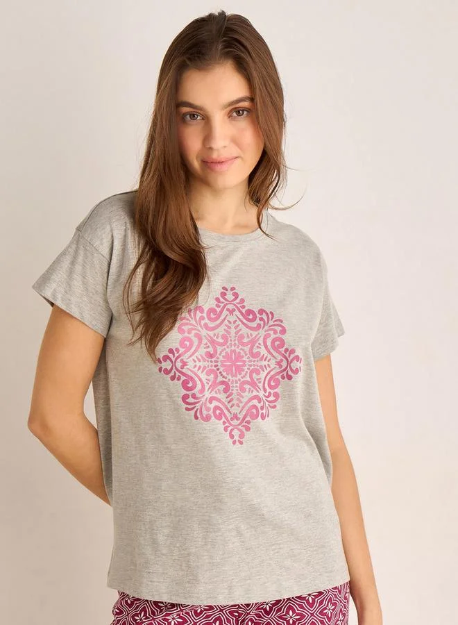 سبلاش فيڤ Pyjama Set Printed T shirt & Pyjama