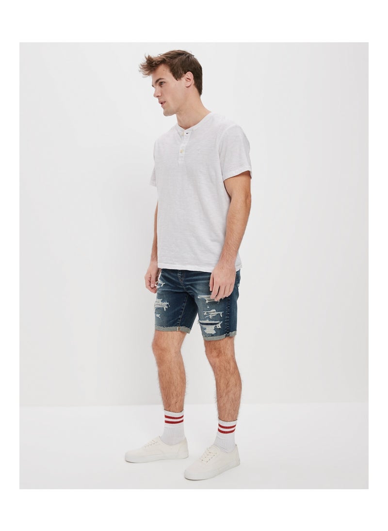 American Eagle - AE AirFlex, 9" Athletic Fit Denim Short - Image 1