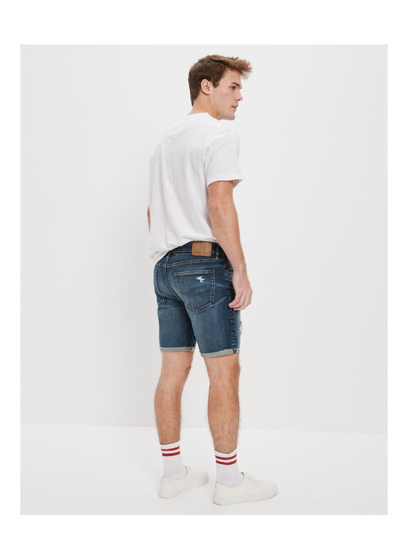 American Eagle - AE AirFlex, 9" Athletic Fit Denim Short - Image 1