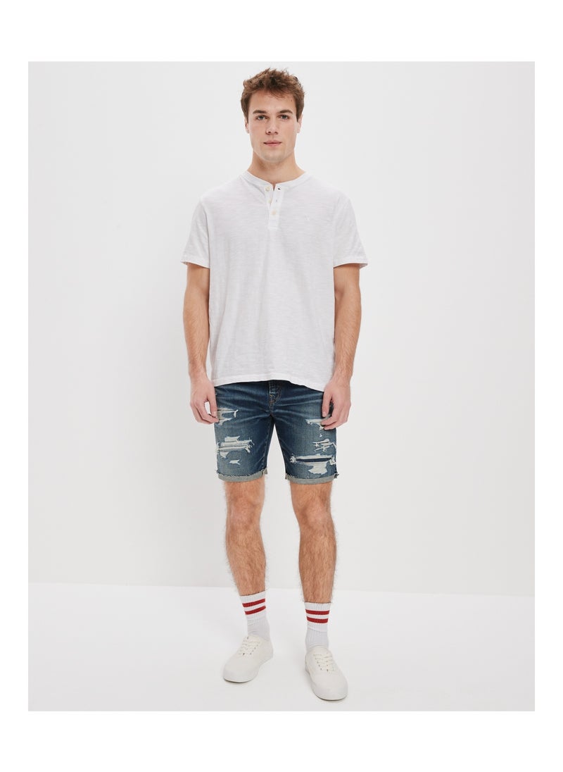American Eagle - AE AirFlex, 9" Athletic Fit Denim Short - Image 1