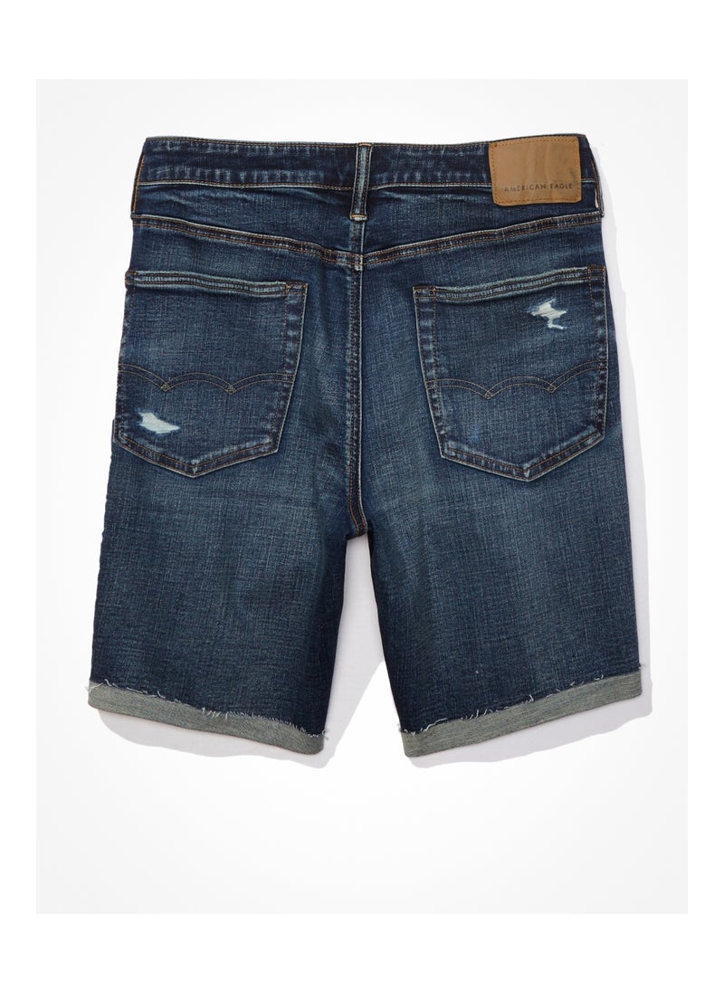 American Eagle - AE AirFlex, 9" Athletic Fit Denim Short - Image 1