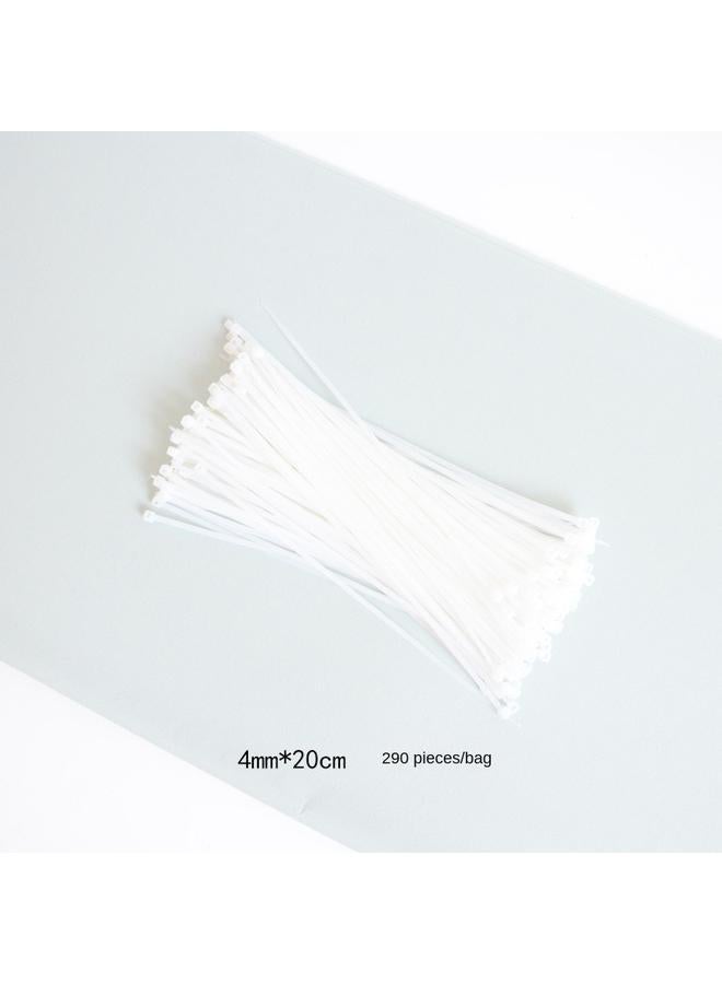 Bluejw Self-Locking Nylon Tie Plastic Wire Strap Flower Bundle Fixed Binding Strap Buckle Flower Packaging Material Tool - Image 1