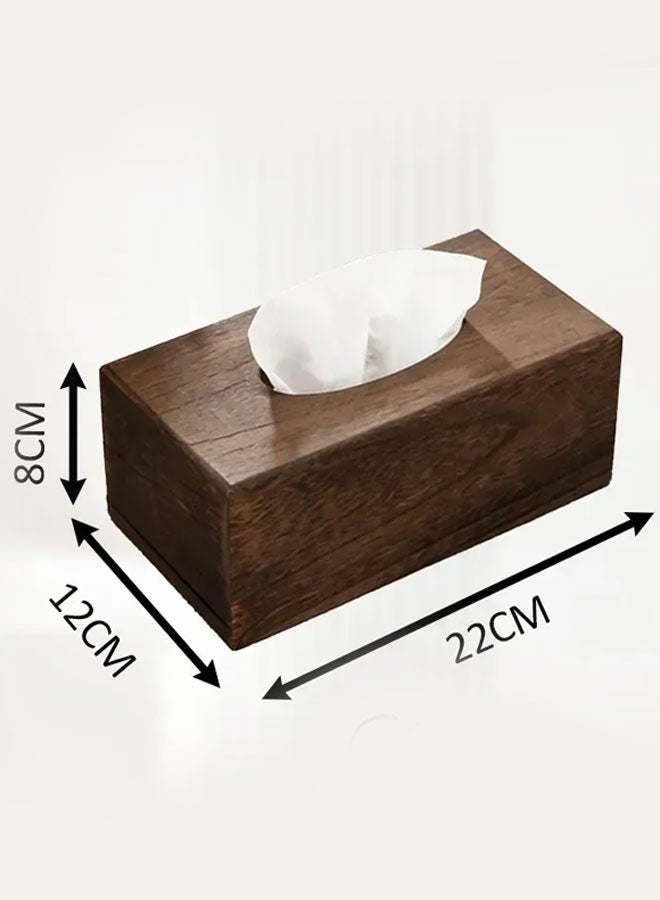 WangPangZi Wooden Tissue Box – Multifunctional Napkin Holder for Home, Car, and Restaurant - Image 2