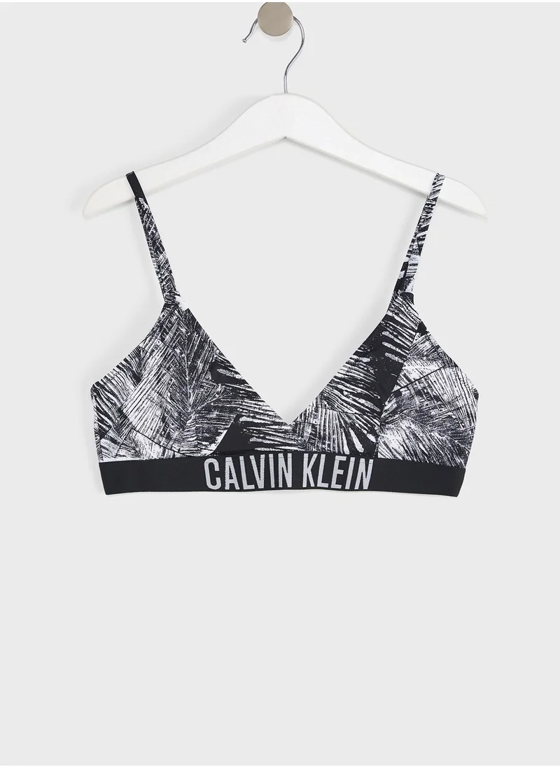 Calvin Klein Jeans Logo Crossover Bikini Set