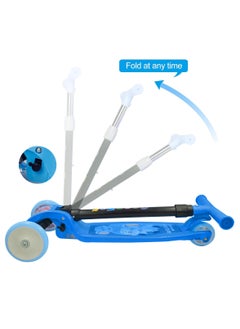 LB 3-Wheel Foldable Kids Scooter with Adjustable Height and Foot Brake  - Image 2