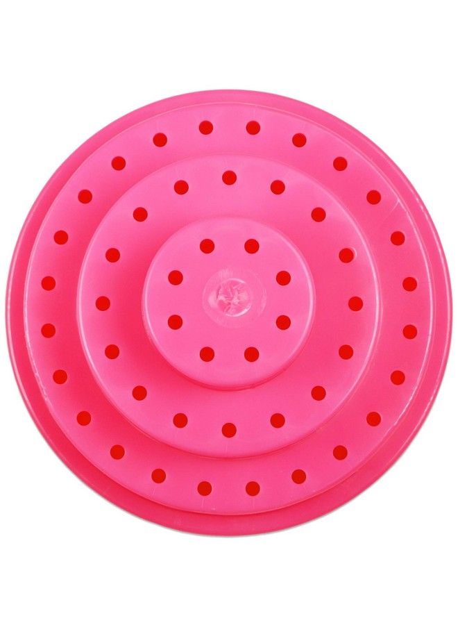 Pana Nail Drill Bit Holder Stand Display Organizer Dust Proof Storage Container Box Case Tools For Home Use Or Nail Salon (48 Holes Pink) - Image 5