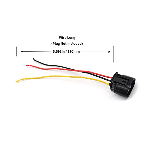 HiSport Alternator Repair Plug Harness Connector Compatible with Lexus Suzuki Jaguar Toyota Acura Chevrolet Pontiac Scion 9801325 - Image 2