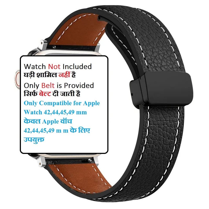 Printme Silicone Sport Band Compatible with Apple Watch 38 mm 40 mm 41 mm 42 mm 44 mm 45 mm 49 mm, Magnetic Clasp Adjustable Strap Compatible for iWatch Series SE Series 1-8 (Grey, 42/44/45/49) - Image 2