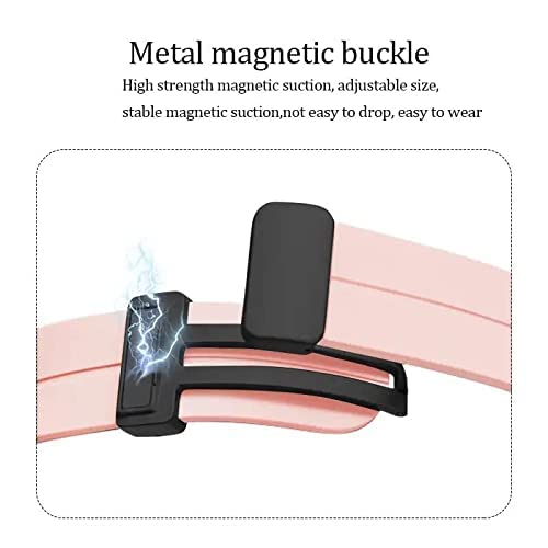 Printme Silicone Sport Band Compatible with Apple Watch 38 mm 40 mm 41 mm 42 mm 44 mm 45 mm 49 mm, Magnetic Clasp Adjustable Strap Compatible for iWatch Series SE Series 1-8 (Grey, 42/44/45/49) - Image 5