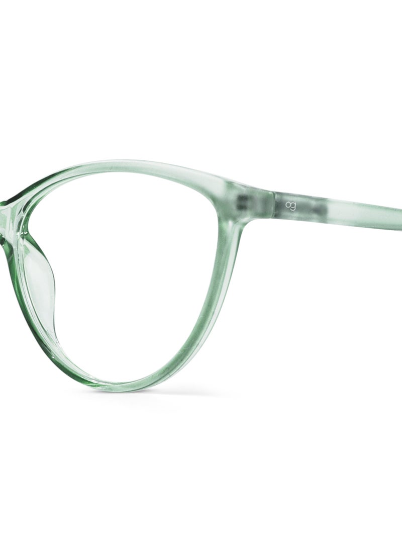 Woggles - Covert Berry Cateye Blue Screen Glasses - Image 1