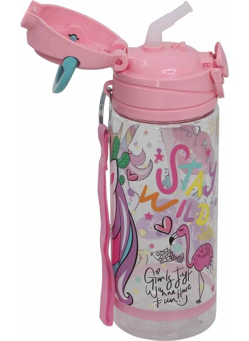 Ottonya - Unicorn Girl Power Flask 500 ml 42517 - Image 1