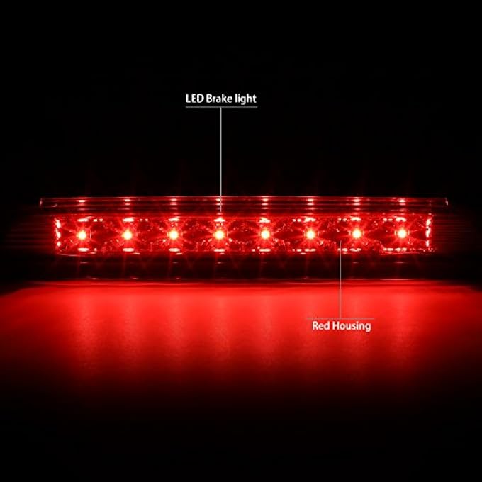 Unity 3BlGmceq13LedRd Led 3Rd Third Tail Brake Light For 1017 Chevy EquinoxGmc Terrain Red - Image 2