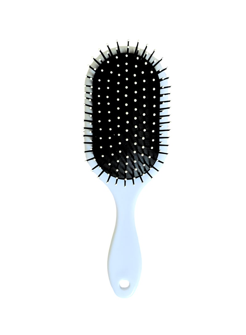 Oval Pink Hair Brush for Easy Styling and a Sleek Look - Image 2