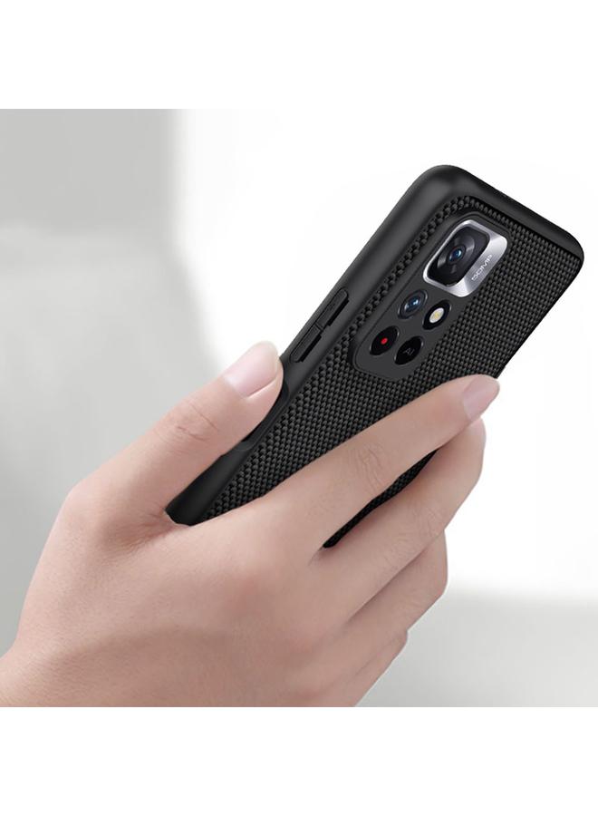 Nillkin Case For Xiaomi Redmi Note 11 5G / 11T 5G / 11S 5G / Poco M4 Pro 5G 3D Textured Nylon Fiber TPU Phone Case - Image 5
