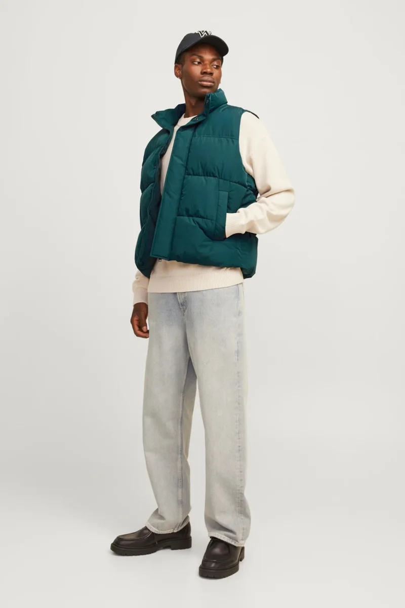 جاك & جونز Essentials Jjebradley Regular Fit Quilted Vest Men's Vest 12256981
