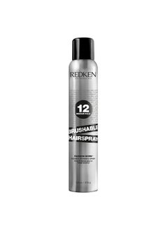 REDKEN Redken Brushable Hairspray 12 | Flexible Medium Hold with Natural Finish | Protects Against Frizz & Humidity | For All Hair Types | 10.4 Oz  - Image 1