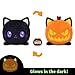 TeeTurtle Glow in The Dark JackOLantern Cat 4 Plushie Halloween Cute Kawaii Spooky Stuffed Animal - Image 4