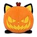 TeeTurtle Glow in The Dark JackOLantern Cat 4 Plushie Halloween Cute Kawaii Spooky Stuffed Animal - Image 2