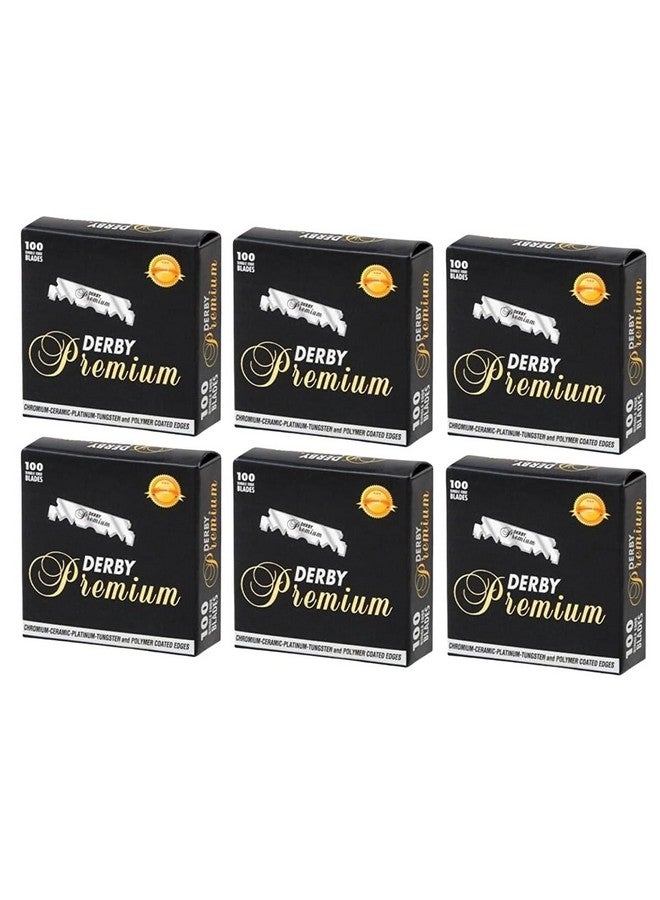 Derby 600 "Derby Premium" Single Edge Razor Blades for straight razor - Image 1