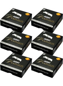 Derby 600 "Derby Premium" Single Edge Razor Blades for straight razor  - Image 2
