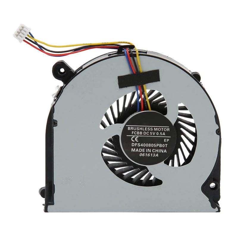 SUNGOOYUE CPU Cooling Fan Replacement for ProBook 640 G1 645 G1 650 655, with 4 Pin Power Connector, Aluminum Alloy ABS Laptop Internal Cooler - Image 2