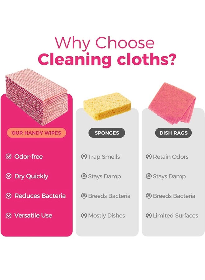 Microfiber Cleaning Cloths (20 Count) Multipurpose Reusable Absorbent Durable Cleaning Cloths Pack of 20 Kitchen Daily Dishwashing Towels Cleaning Cloths Multicolor 20 Count Kitchen Cleaning Cloths - Image 5