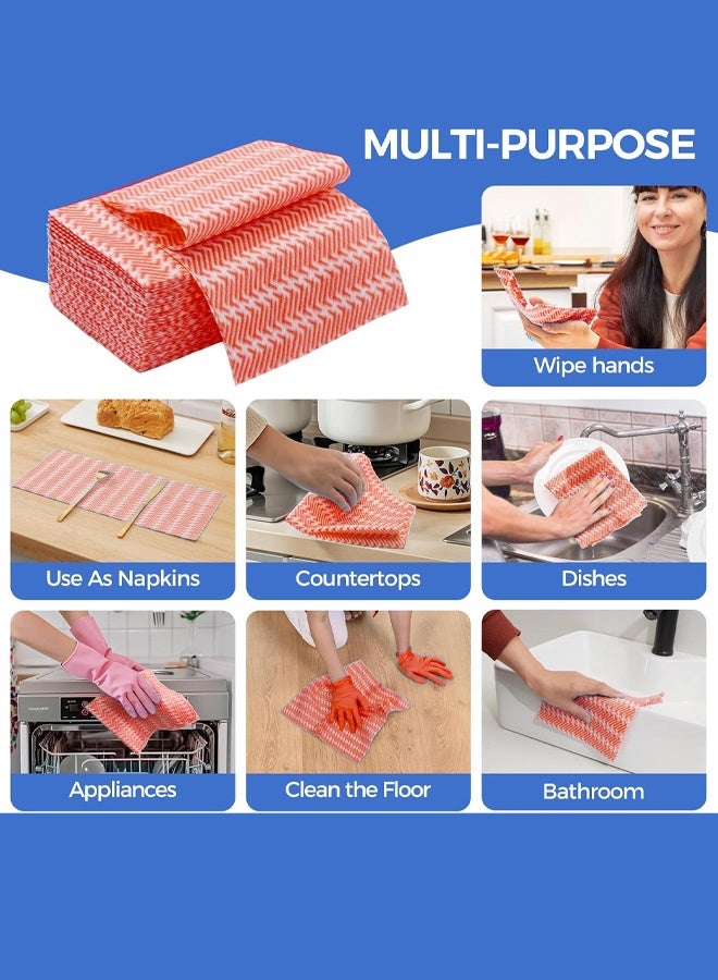 Microfiber Cleaning Cloths (20 Count) Multipurpose Reusable Absorbent Durable Cleaning Cloths Pack of 20 Kitchen Daily Dishwashing Towels Cleaning Cloths Multicolor 20 Count Kitchen Cleaning Cloths - Image 1