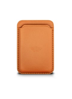 Antiquity Vegan Mustard Credit Card Holder
