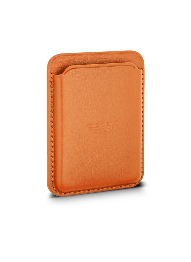 POLICE - Antiquity Vegan Mustard Credit Card Holder - Image 1