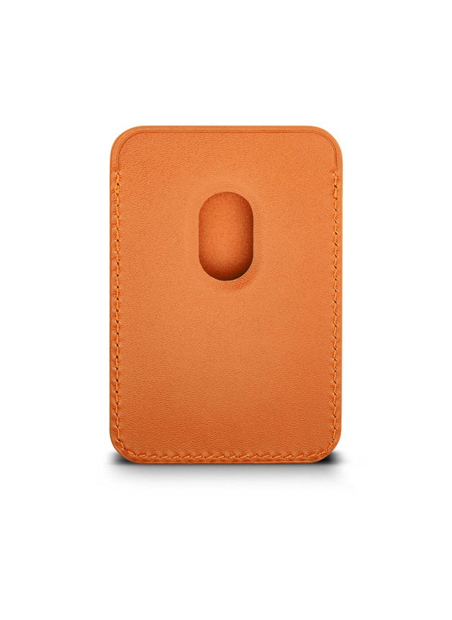 POLICE - Antiquity Vegan Mustard Credit Card Holder - Image 1
