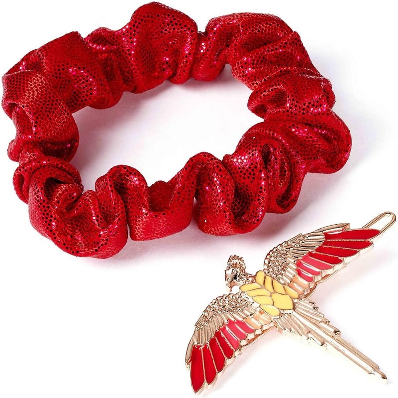 Official Harry Potter Fawkes Hair Accessory Set by The Carat Shop