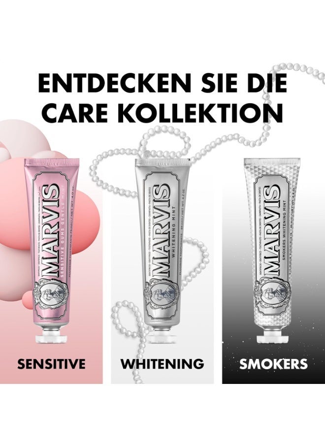 Marvis Whitening Mint Toothpaste - 85ml/4.4 oz Packed with Xylitol for Effective Teeth Whitening and Fresh Breath - Image 3