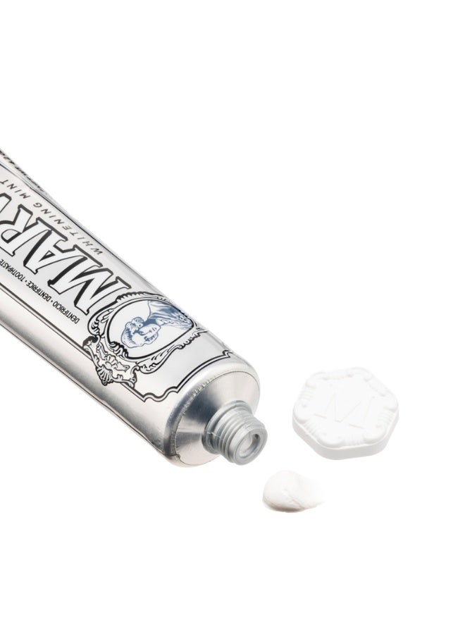 Marvis Whitening Mint Toothpaste - 85ml/4.4 oz Packed with Xylitol for Effective Teeth Whitening and Fresh Breath - Image 5