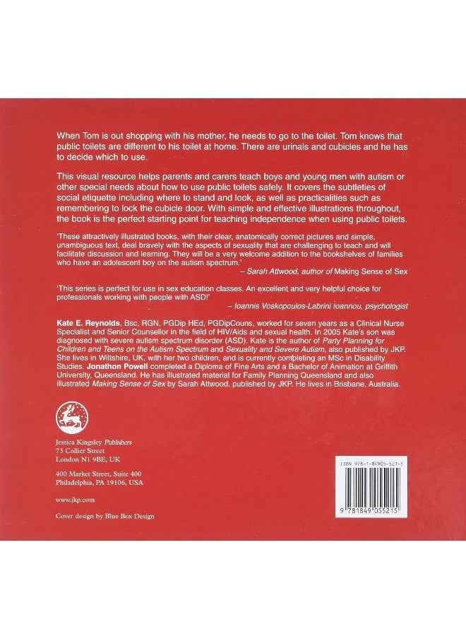 Tom Needs to Go: A book about how to use public toilets safely for boys and young men with autism and related conditions