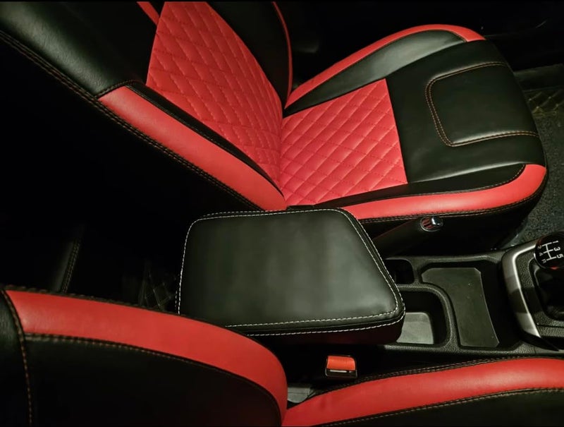 Carigiri Armrest For New Maruti Suzuki Vitara Brezza (LXI,VXI,ZXI,LDI,VDI,ZDI) (Double Stitching,Nappa Leatherette)(All Models & Variants) - Image 3