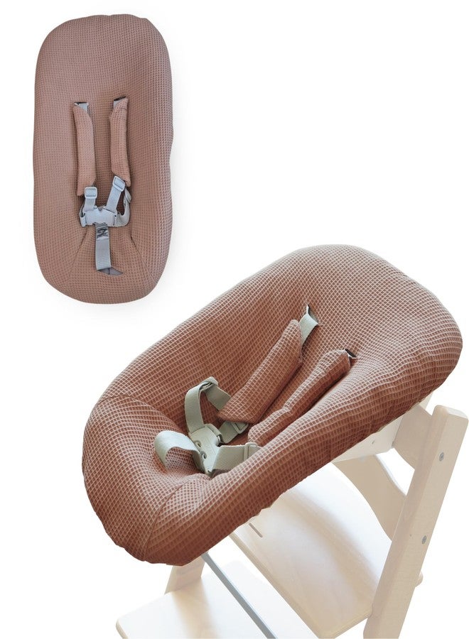Gembebe Cotton Cover Sheet Compatible with Stokke Tripp Trapp High Chair Newborn Set (Toasted Almond) - Image 1