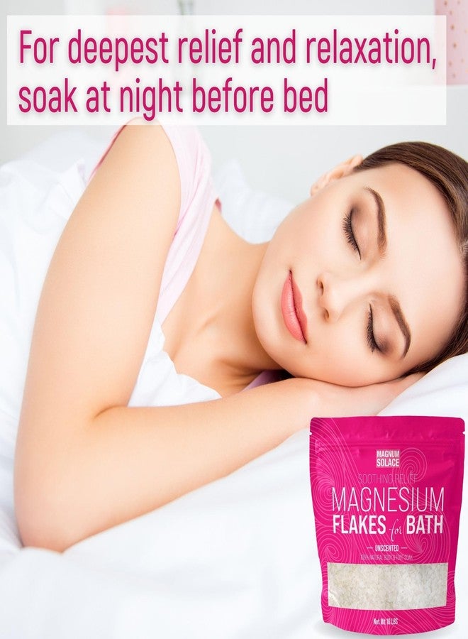 Magnum Solace Magnesium Flakes for Bath - Magnesium Chloride Flakes Organic Pure - Unscented, 10 LBS - Image 5