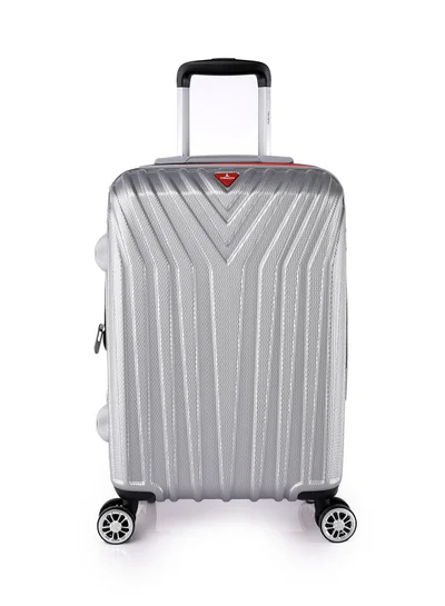 Track Track Luggage hard 20 inch Silver